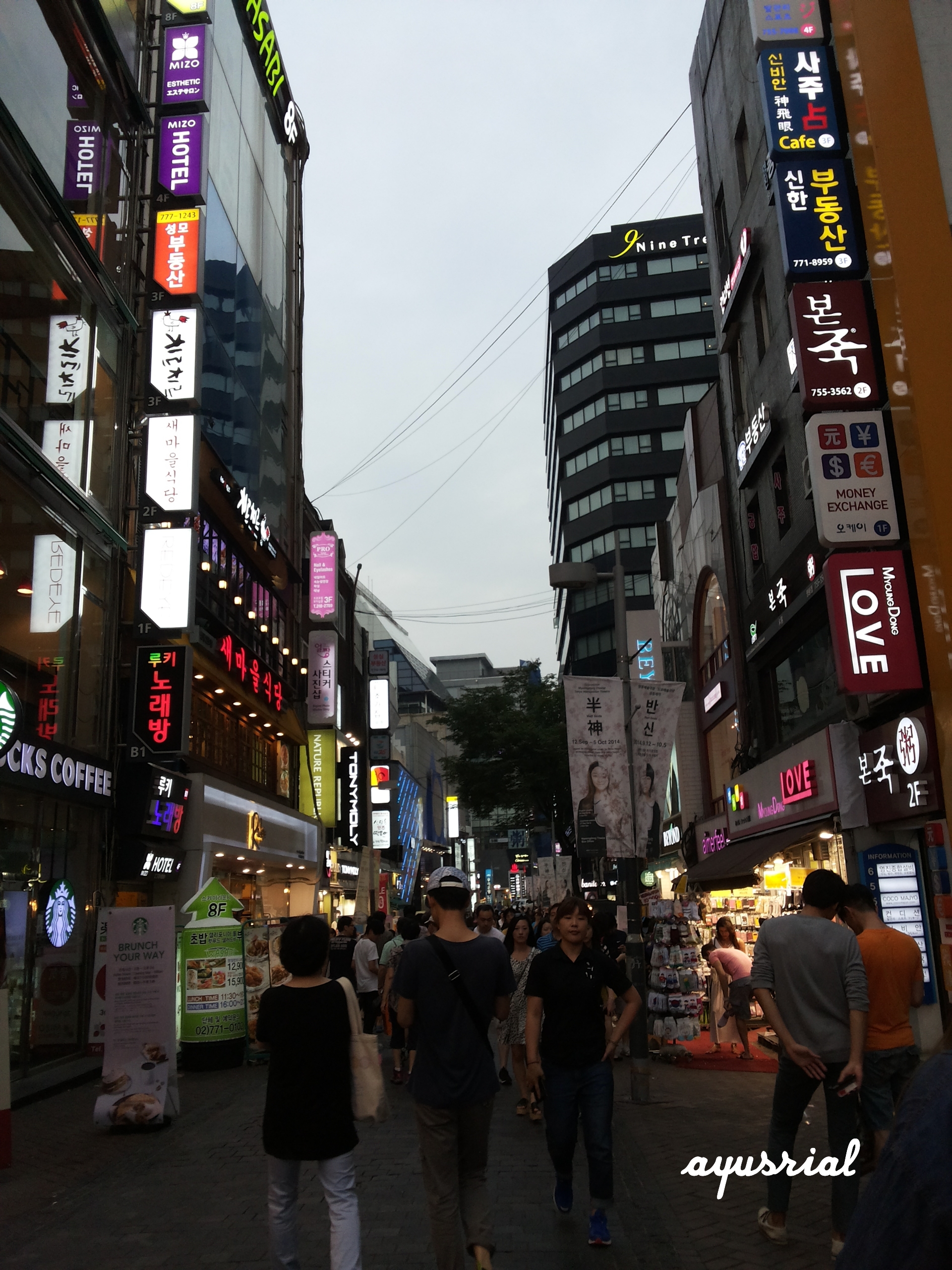 Myeongdong Seoul Shopping