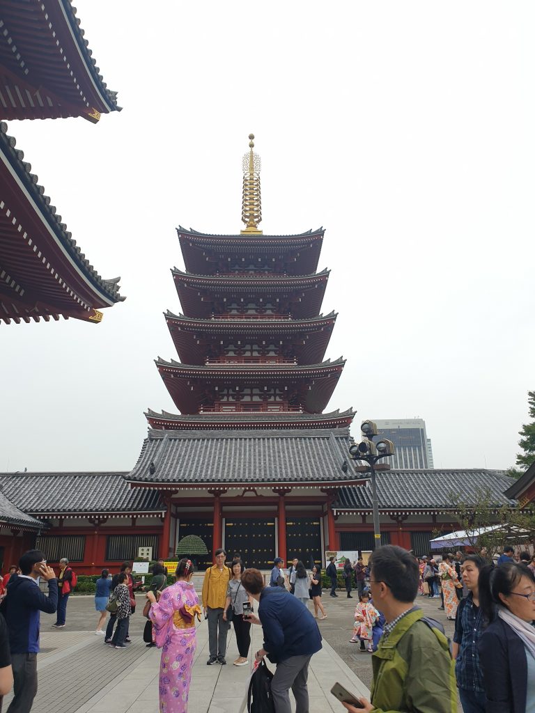 area around Sensoji Temple